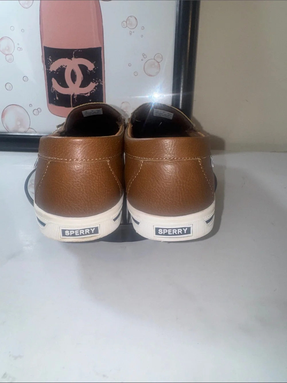 Sperry Tucker Jr. Venetian Leather Loafers - Boys Size 4M